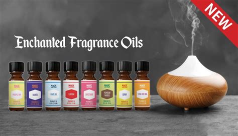 Scented oils from magic candle company
